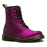 Dr. Martens Youth Purple Delaney Glitter Boots -UK 4