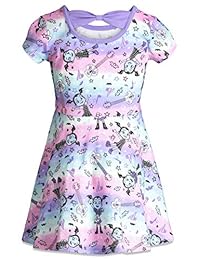 Disney Vampirina - Vestido para niña con impresión de guitarra