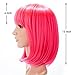 H&N Hair Short Pink Bob Wigs for Women 13