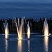 LemonBest® 10w 12v Silver LED Underwater Flood Light IP67 Water-Resistant Landscape Fountain Lamp (Warm White)