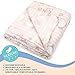 JOIE BEAN Baby Blanket and Stuffed Animal Set for Girls | 2 Piece Plush Teddy Bear and Soft Fleece Security Throw Blanket for Baby, Newborn | Perfect Baby Shower Present (Pink)
