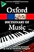 The Oxford Dictionary of Music (Oxford Quick Reference)