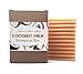 Coconut Milk Shampoo Solid Bar, Cold Process All Natural, No Paraben