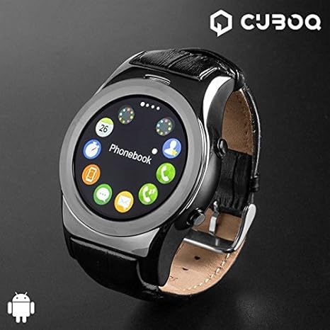 Smartwatch CuboQ Health Sensor: Amazon.es: Deportes y aire libre