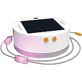 MPOWERD Luci Color Solar String Lights + Phone Charger: Color 18' Rechargeable via Solar or USB-A, 100 Lumens LEDs and 7 Colo