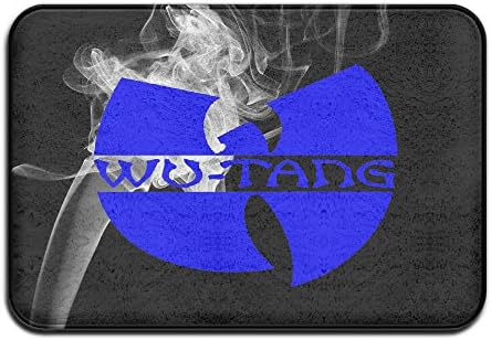 ZHEME Wu-Tang Clan Hip-Hop Band Home Furnishing Balcony NonSlip Mat 23.6Lx15.7W