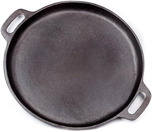 Cast iron Pizza Stone / Pizza Pan 14-Inch By Chef Essential