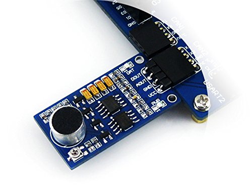 Waveshare Sound Detection Module Sound Sensor Module Voice Detector Sensor LM386 Intelligent Vehicle for Arduino