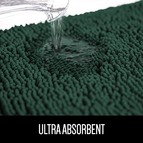 Gorilla Grip Original Luxury Chenille Bathroom Rug Mat, 30x20, Extra