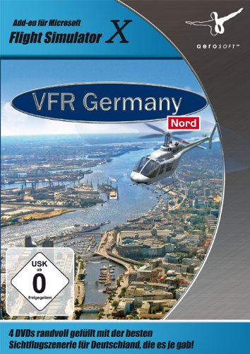 Rough Trade Flight Simulator X - Vfr Germany 2: Nord (Dvd-Rom) [Import Allemand]