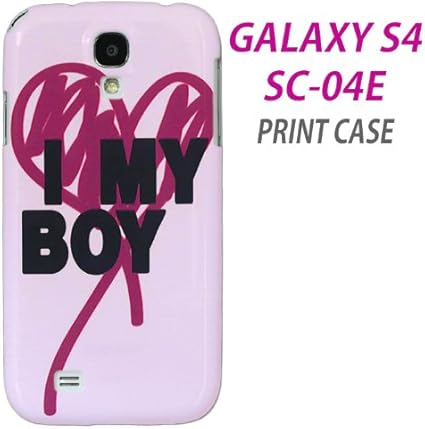 Amazon 画面保護シール付き Galaxy S4 Sc 04e 0116 アイマイボーイ ピンク 特殊印刷ハードケース Galaxy S4 Sc 04e ギャラクシー ケース カバー スマホケース スマホカバー ハードケース ハードカバー スマホ スマートフォン 液晶保護 画面保護 シール