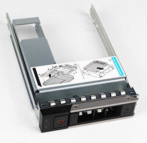 Heretom 3.5" Gen14 Hybrid Hard Drive Tray Caddy with 2.5" Adapter Compatible for Dell Poweredge R340 R440 R540 R640 R740 R740xd R840 R940 C6420 R6415 R7415 R7425