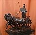 Roman Minerva Athena Bronze Statue Chariot of War Horses E. Fremiet Sculpture