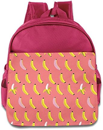 Funny Cute Cartoon Banana Fruit Children Toddler Backpack Preschool Carry Bag Boys Girls Pink