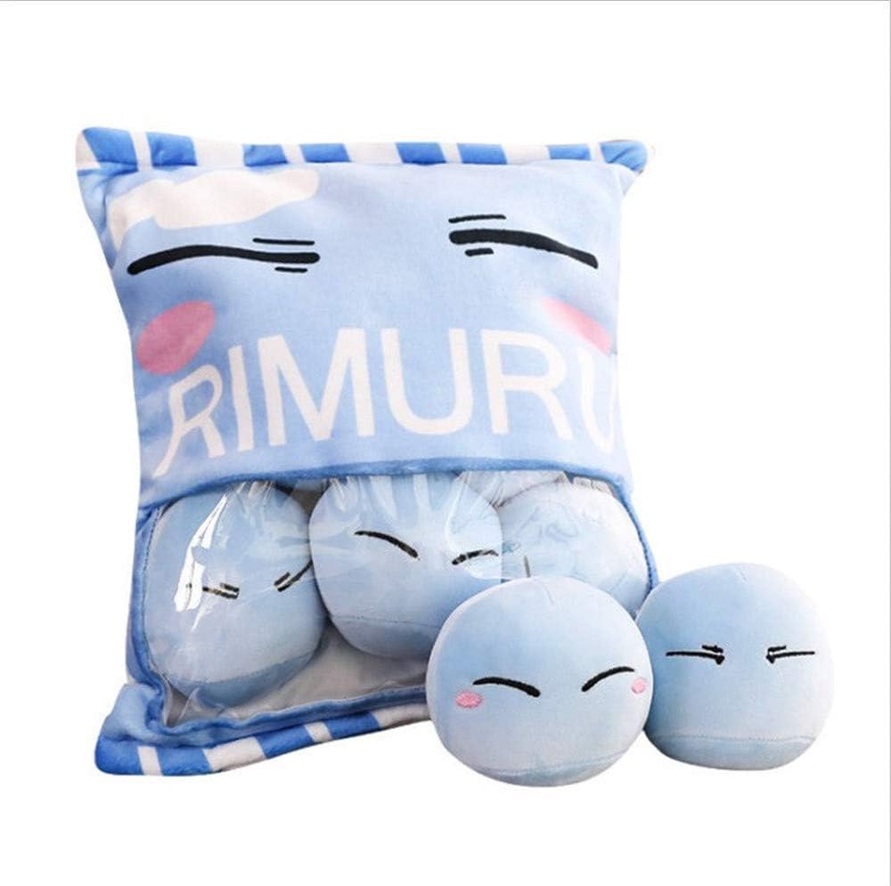 Anime That Time I Got Reincarnated as a Slime Tempest Rimuru Cute Plush Pillow Soft Toy Doll Cushion Gift