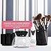 Feel Amazing Spinner Makeup Brush Cleaner & Dryer- Instantly Wash & Dry Your Make Up Brushes in 30 seconds- Works with Any Size Makeup Brush- Rechargeable Lithium Battery & Bowl Included