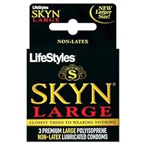 Lifestyles Skyn Large Non-Latex, 3 Count