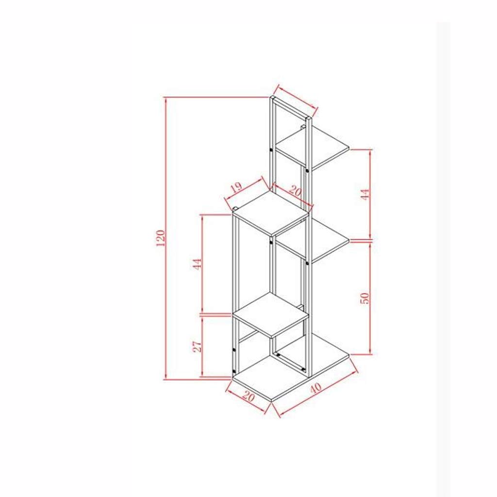 XYHX Soporte de Flores Piso de Varios Pisos Sala de Estar balcón ...