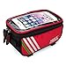 MEETLOCKS Bike Bag with Waterproof Touch Screen Phone Case Size 5.7 Inches for Bicycle Frame Top Tube Handlebarthumb 1