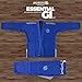 Sanabul Essential BJJ Gi for Men Brazilian Jiu Jitsu Gi Lightweight Preshrunk Fabric for Jiu-Jitsu Training & Competition - Blue, A1