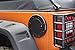 Rugged Ridge | Gas Cap Door, Non-Locking, Black | 11425.05 | Fits 2007-2018 Jeep Wrangler JK
