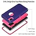 iMangoo Defender iPhone XR Case, iPhone 10R Case Outdoor Sports Heavy Duty Shockproof Full Body Protection Cover iPhone 10 R Case Non-Slip Matte Phone Case for Apple iPhone XR 2018 6.1'' Purple