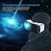 EpochAir 3D Virtual Reality Headset, VR goggles with built in Bluetooth, watch 3D movies, Virtual Reality Games, iPhone, Samsung, IOS, Android Compatible, 3.5-5.5 inch Smartphones