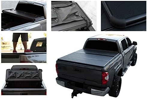 1999-2006 CHEVY SILVERADO/SIERRA STEPSIDE 6.5' BED TONNEAU COVER (HARD TRI FOLD) WITH TOOL BAG
