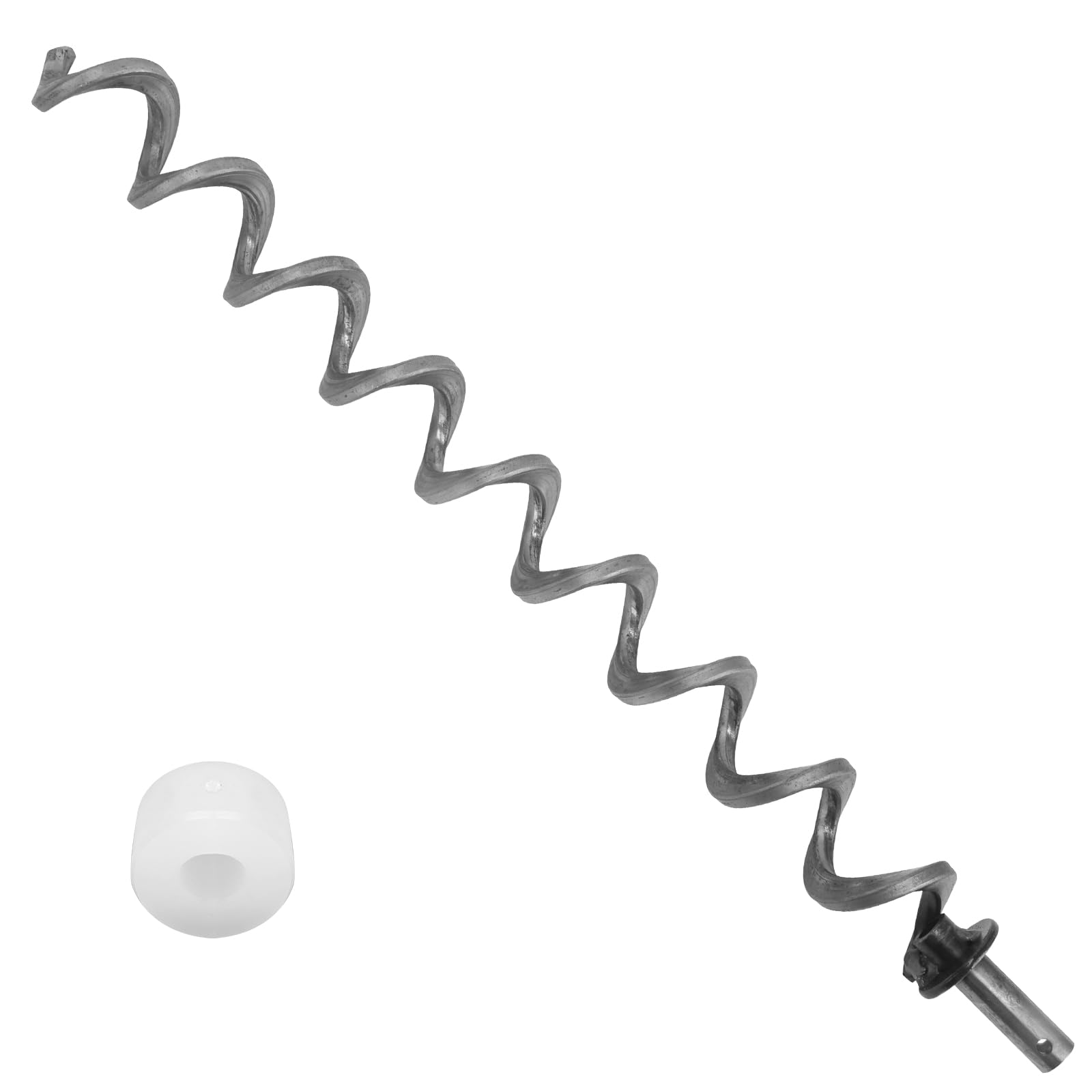 Photo 1 of 23" Auger Shaft Push Rod and Auger Motor Brushing for Pitboss and Traeger Pellet Grill, Grill Accessories Parts for Pit Boss 1000 1100 Series and for Traeger Pro34, Eastwood 34, Twxa Elite 34 Grills