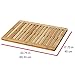 Oceanstar Bamboo Floor and Shower Mat