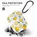 AirPods Case - Xmifer Airpods Case Cover for Apple Airpods 2/1 with Keychain Airpods Accessories(Lemon)