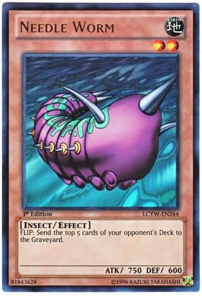 Amazon 遊戯王 英語版 Lcyw En244 Needle Worm ニードルワーム ウルトラレア 1st Edition トレカ 通販