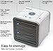 Palmer Personal Space Air Coolers for Room - Portable USB Mini Air Conditioner for Camping & Car -- Small Humidifying Cool Air Cube Conditioner Fan Indoor & Outdoor - Table Top Mini Air Conditioner