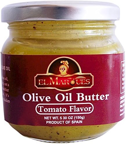 El Marques 100% Extra Virgin Olive Oil Butter, Tomato, 5.3 Ounce