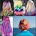 Hair Chalk Pen,12 Colorful Temporary Hair Chalks For Kids And Girls, Salon Washable Hair Dye Chalk, Non-Toxic Hair Chalk Set -Best Gift For Birthday,Party, Cosplay (Included 6 Pcs Disposable Gloves)