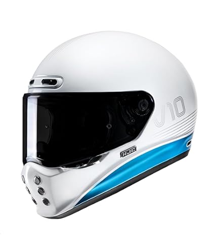 Amazon.com: HJC V10 Solid Full Face Motorcycle Helmet with HJ-41