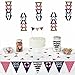 Last Sail Before The Veil - Triangle Nautical Bridal Shower & Bachelorette Party Decoration Kit - 72 Pieces