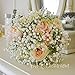 Luyue 10PCS Artificial Roses Flower Silk Rose with Stem Realistic Artificial Long Stem Rose Valentine's Day Fake Roses Bouquet for Wedding Home Decoration