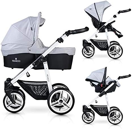 light grey travel system