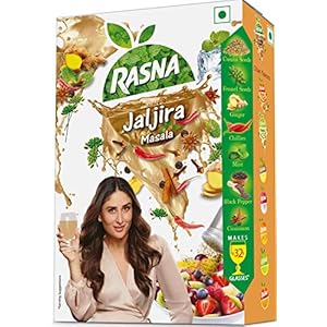 Rasna Fresh Fun 32 Glass monocarton, Jaljira Masala,
