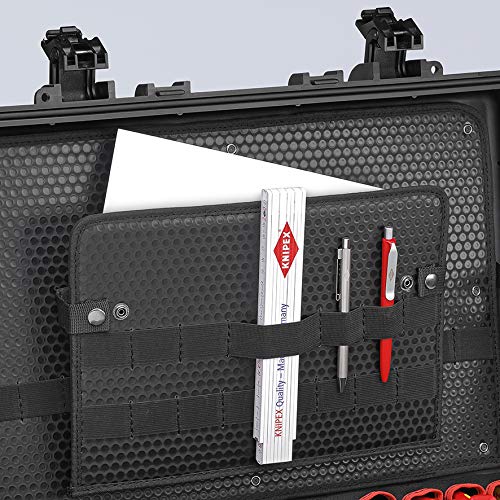 KNIPEX 00 21 37 LE Werkzeugkoffer "Robust45 Move" Werkzeug-Trolley | Rollkoffer leer – Bild 5
