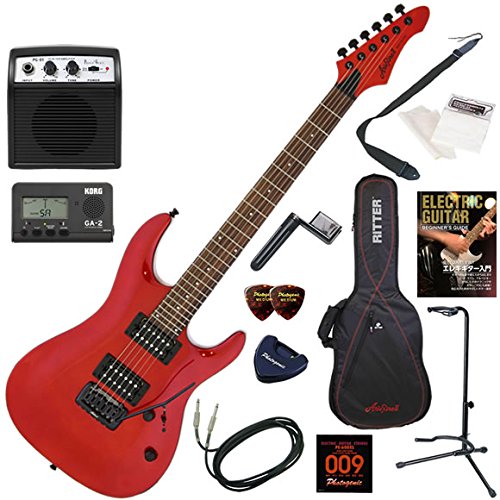 大勧め エレキギターセット 入門 ボディバインディングを施したクールなデザインのmac Ariapro2 エレキギター Ca キャンディアップルレッド Mac 360 Ca キャンディアップルレッド B01k9rmmtu ミニアンプが入ったお手軽13点セット 初心者 100 品質保証