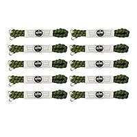 Alpine Choice 10 Green Elastic Boot Bands - USMC Military Blousing Straps