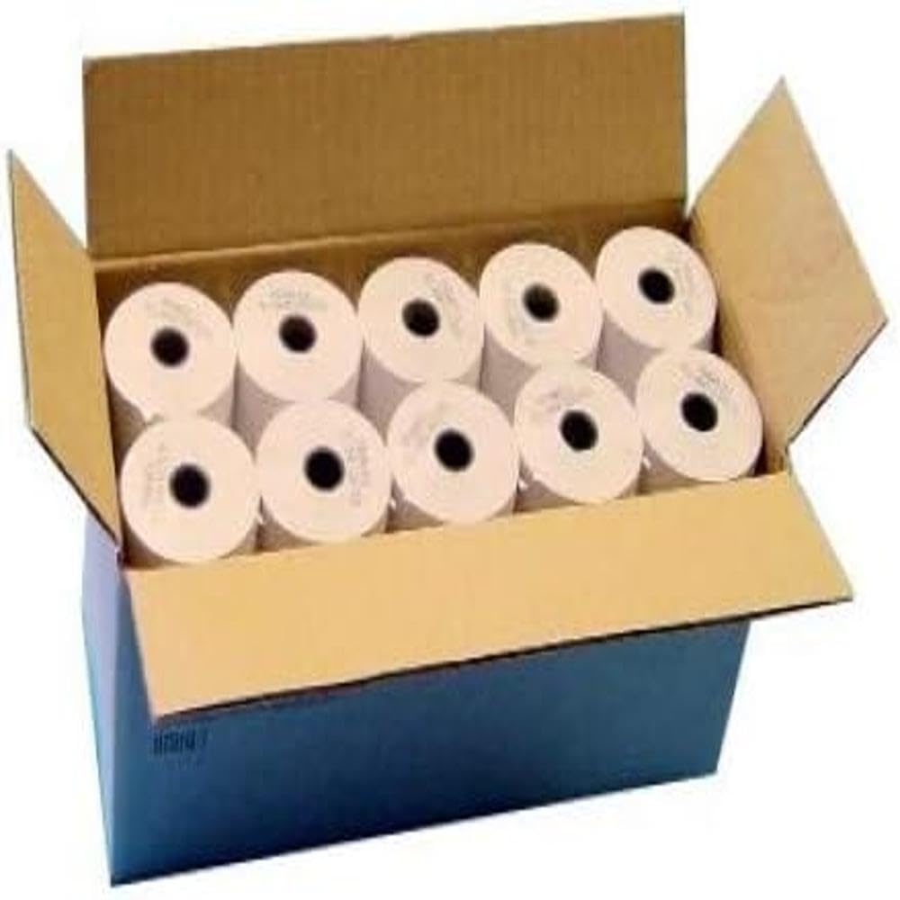 Thermal Paper Till Rolls Compatible with Credit Card Machines, (Pack of 20 Rolls),57x40mm