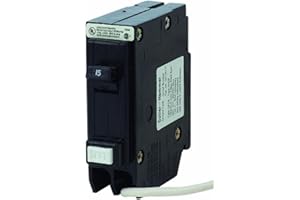 Eaton Corporation GFCB115CS Single Pole Ground Fault Interrupter Circuit Breaker, 120V, 15-Amp