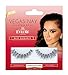 Eylure Vegas Nay Easy Elegance Fake Eyelashes, Reusable, Adhesive Included, 1 Pair