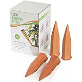 GLOUE Plant Water, Automatic Plant Water Devices For Vacation Plant Watering and Office Device. Plant Self Watering System for Plant Growing, 4 Pack