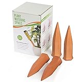GLOUE Plant Water, Automatic Plant Water Devices for Vacation Plant Watering and Office Device. Plant Self Watering System for Plant Growing, 4 Pack