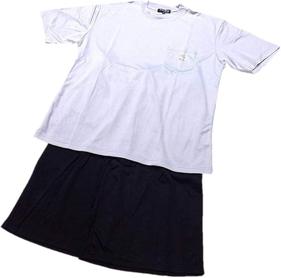 Amazon Co Jp 3l寸 大きいサイズ トロイブロスtroy Bros ブランド メンズ Tシャツ上下 ドライメッシュ素材で肌ざわりもサラサラです Tb9005 グレー 服 ファッション小物