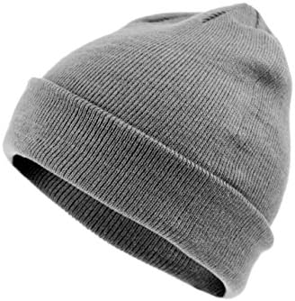 Men's Wool Warm Classic Beanie Hat Winter Knitting Skull Cap (8 Colors)